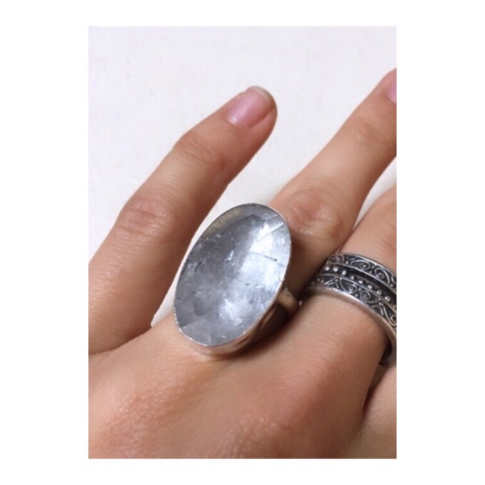 ▫️Quartz▫️ Sterling Silver Ring
